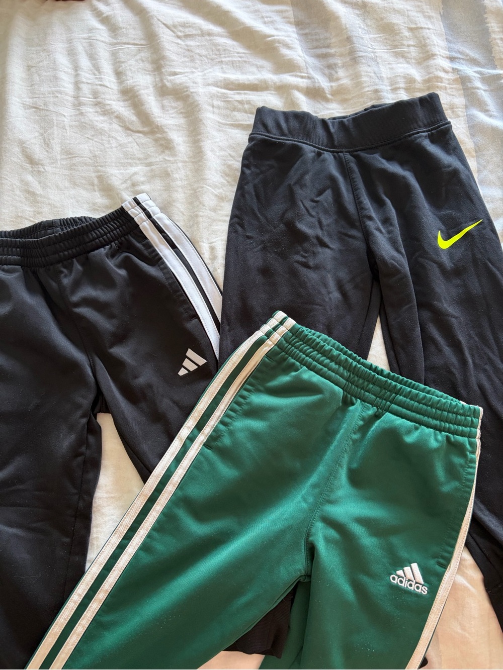 Kids’ Adidas & Nike athletic pants – size 4 – $20 for all